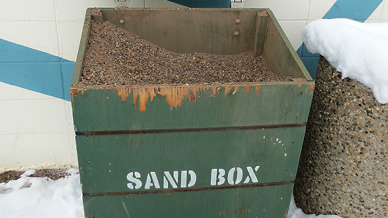 Spruce Avenue Community League is participating in the free sand program